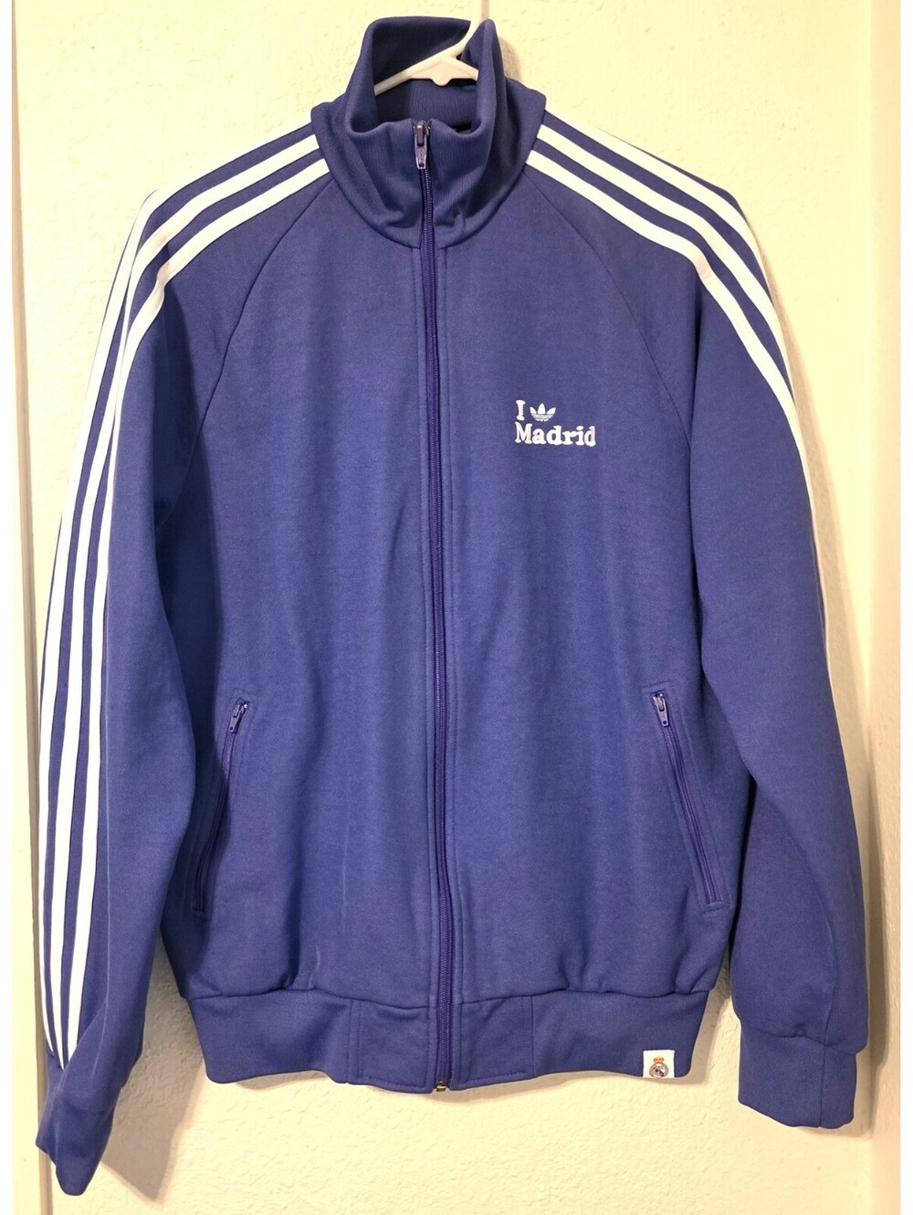 Rare Adidas Originals Real Madrid 'I Love Madrid' Track Jacket Men's Medium NWOT